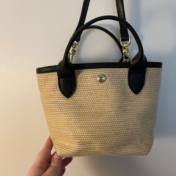 Longchamp Le Panier Pliage Small Top Handle Bag - Picture 3 of 8